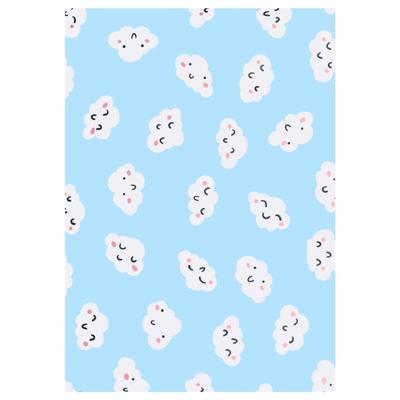 vidaXL Vloerkleed met print 120x160 cm stof meerkleurig