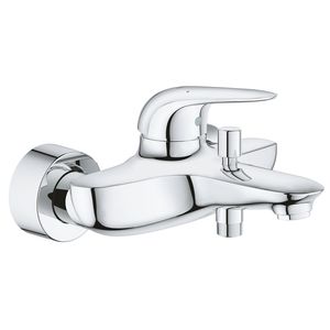 Grohe Badkraan Wave New met Omstel en Koppelingen Chroom