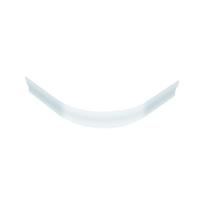 Huppe Purano / Verano plint voor douchebak 90x90cm kwartrond hoog 9cm wit 202171055