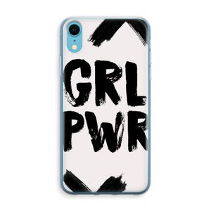 Girl Power #2: iPhone XR Transparant Hoesje