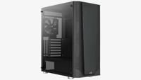 AeroCool Boitier Moyen Tour ATX compatibel Prism v1 met panneaux vitrés (Noir)