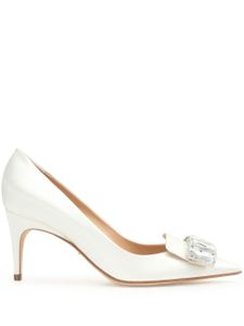 Sergio Rossi escarpins SR1 Bridal 75 mm - Blanc