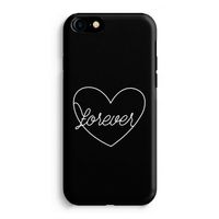 Forever heart black: iPhone 7 Tough Case