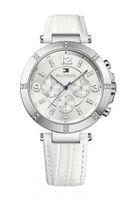 Horlogeband Tommy Hilfiger TH-246-3-14-1852S / TH679301837 Leder Wit 12mm - thumbnail