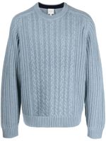 Paul Smith pull en maille torsadée - Bleu