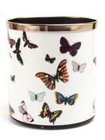 Fornasetti poubelle Butterfly - Blanc - thumbnail