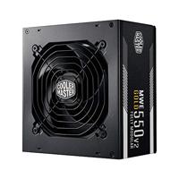 Cooler Master MWE 550 Gold V2 Volledig modulaire PC voeding (PSU) - 80 PLUS Gold 550W Power Supply, platte zwarte kabels, 120mm HDB Fan, werkzaam bij hoge temperaturen - 5 jaar garantie