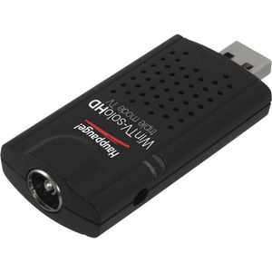 TV-stick Hauppauge WinTV-Solo HD Met DVB-T antenne, Met afstandsbediening, Opnamefunctie Aantal tuners: 1