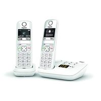Gigaset draadloze telefoon duo dect wit met antwoordapparaat as690aduow