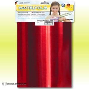 Oracover 25-093-B Plakfolie Orastick (l x b) 300 mm x 208 mm Chroom-rood