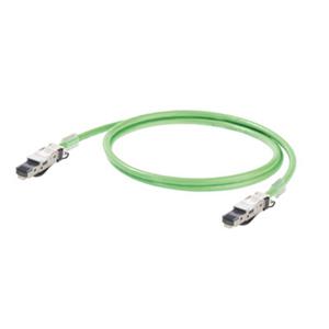 Weidmüller 1173030050 RJ45 Netwerkkabel, patchkabel CAT 5, CAT 5e SF/UTP 5.00 m Groen Vlambestendig, Snagless 1 stuk(s)