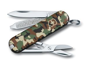 Victorinox Classic 0.6223.94 Zwitsers zakmes Aantal functies 7 Camouflage