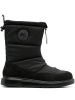 Canada Goose bottines Crofton à design matelassé - Noir