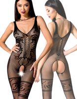 * PASSION Zwarte bodystocking Hiba - thumbnail