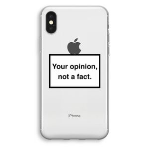 Your opinion: iPhone X Transparant Hoesje