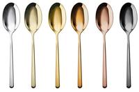 SAMBONET - Confezione Regalo 6 Cucchiaini Moka Linear Pvd Mix & Play