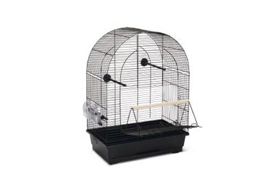 Beeztees lucie 2 grote deur - vogelkooi - zwart - 45x28x63 cm Beeztees lucie 2 grote deur - vogelkooi - zwart - 45x28x63 cm