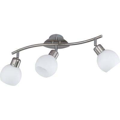 Led Plafondspot - Trion Frudo - 12w - E14 Fitting - Warm Wit 3000k - 3-lichts - Rond - Mat Nikkel - Aluminium Led Plafondspot - Trion Frudo - 12w - E14 Fitting - Warm Wit 3000k - 3-lichts - Rond - Mat Nikkel - Aluminium