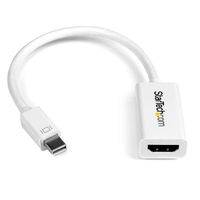 StarTech.com Mini DisplayPort naar HDMI 4K- audio video converter mDP 1.2 naar HDMI actieve adapter voor Mac Book Pro / Mac Book Air wit - thumbnail