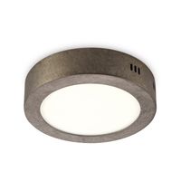 Light depot - LED plafondlamp Ska 17 rond - burned-metal - Outlet - thumbnail