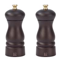 Peugeot Clermont peper- en zoutmolenset Chocolat -13cm