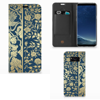 Samsung Galaxy S8 Plus Smart Cover Beige Flowers