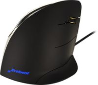 Evoluent Vertical Mouse Corded Right Hand Ergonomische muis USB Optisch Zwart, Zilver 5 Toetsen Ergonomisch - thumbnail