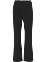 Proenza Schouler White Label pantalon bootcut à coupe courte - Noir