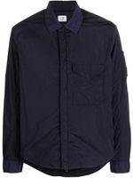 C.P. Company concealed-fastening shirt jacket - Bleu - thumbnail