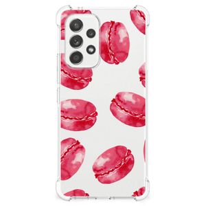 Samsung Galaxy A53 5G Beschermhoes Pink Macarons