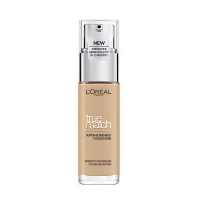 L’Oréal Paris True Match Foundation 3.N Creamy Beige - Natuurlijk Dekkende Foundation met Hyaluronzuur en SPF 17 - 30 ml