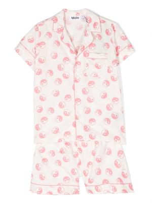 Molo Nachthemd van biologisch katoen - Wit Molo Nachthemd van biologisch katoen - Wit