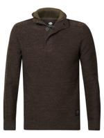 Petrol Industries Heren Gebreide trui Desert Palm - XXXL