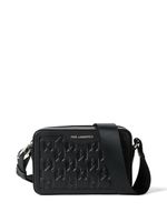 Karl Lagerfeld sac à bandoulière K/Loom en cuir - Noir