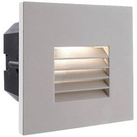 Deko Light Abdeckung silber grau Gitter für Light Base II COB Outdoor 930414 Afdekking Zilver