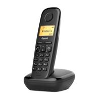 Gigaset A270 - draadloze dect telefoon - briljante geluidskwaliteit - instelbare klankprofielen - handsfree functie - oproepbescherming, zwart