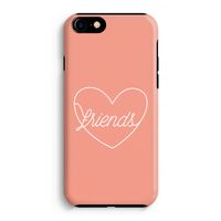 Friends heart: iPhone 8 Tough Case - thumbnail