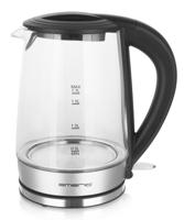 Emerio WK-123132 waterkoker 1,7 l 2200 W Zwart, Transparant