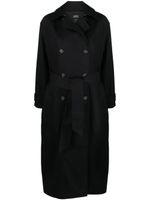 A.P.C. trench à boutonnière croisée - Noir