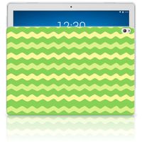 Lenovo Tab P10 Hippe Hoes Waves Green - thumbnail