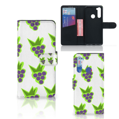 Xiaomi Redmi Note 8T Book Cover Druiven