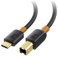 Cable Matters 2m USB C-printerkabel (USB C-naar USB B-kabel, USB-C-naar-printerkabel) in zwart van 2 meter