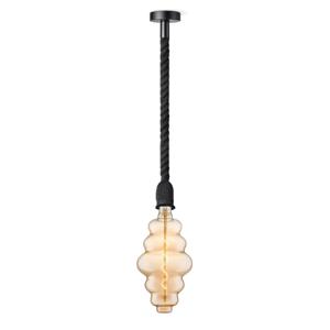 Home sweet home hanglamp Leonardo zwart Cloud - amber