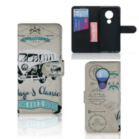 Nokia 7.2 | Nokia 6.2 Telefoonhoesje met foto Retro VW Bus