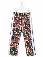 Palm Angels Kids pantalon de jogging à imprimé camouflage - Tons neutres - thumbnail