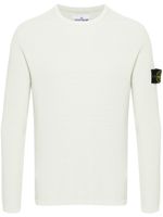 Stone Island pull à motif Compass signature - Vert