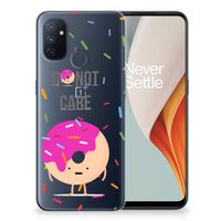 OnePlus Nord N100 Siliconen Case Donut Roze