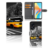 OPPO A98 5G Flip Cover New York Taxi - thumbnail