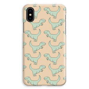 Dinos: iPhone XS Max Volledig Geprint Hoesje