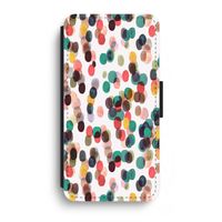 Tropical Dots: iPhone XR Flip Hoesje - thumbnail